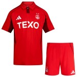 Günstige Fußballtrikots Aberdeen Kinder Heimtrikot 2025-26 Kurzarm